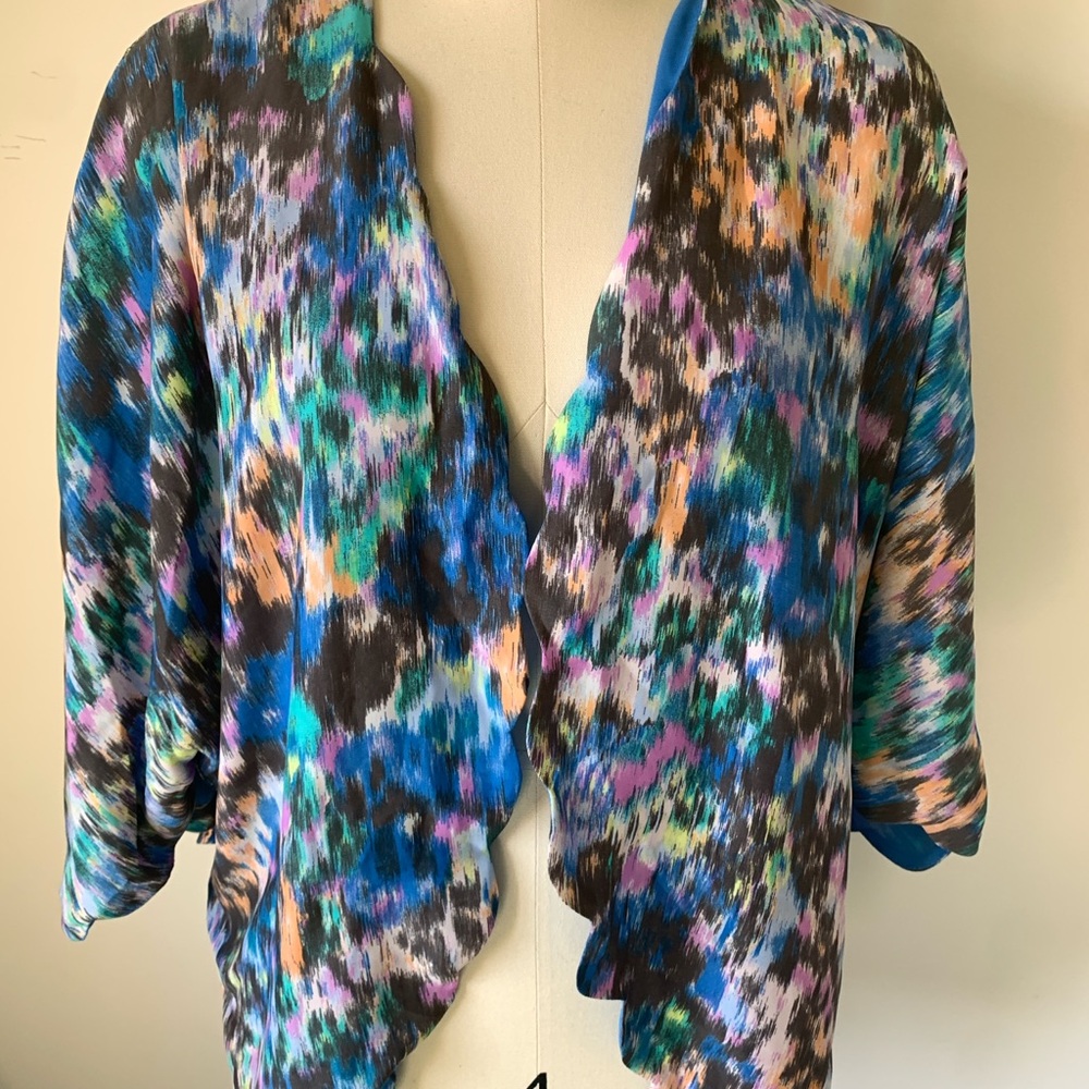 Kimchi Blue Vibrant Blue Cardigan